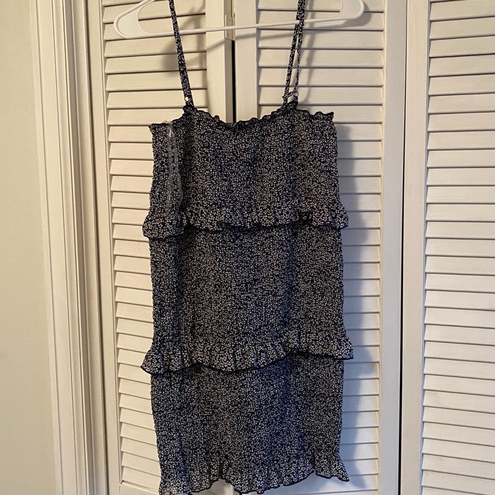 Windsor ruffled mini bodycon dress